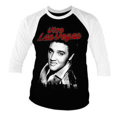 Skjorte Elvis Presley Viva Las Vegas White/Black XL Skjorte