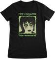 Type O Negative I Don't Wanna Be Me Black S Dames Shirt