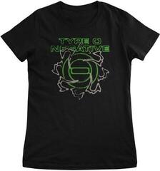 T-shirt Type O Negative O Logo Black 2XL Feminino T-shirt
