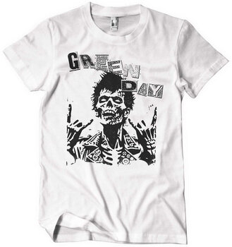 Koszulka Green Day Billy Joe Zombie White 4XL Koszulka - 1