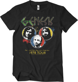 Skjorte Genesis 1978 Tour Vintage Black 4XL Skjorte - 1