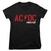 T-shirt AC/DC PWR-UP Black S Feminino T-shirt