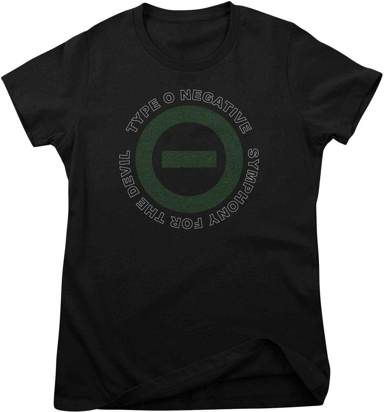 T-Shirt Type O Negative Symphony For The Devil Circle Black L Ladies T-Shirt
