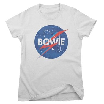 T-shirt David Bowie Insignia White XL Feminino T-shirt - 1