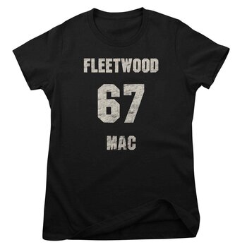T-Shirt Fleetwood Mac 67 Distressed Black M Ladies T-Shirt - 1