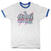 T-shirt A-HA Worldwide '82 Ringer White/Blue L T-shirt