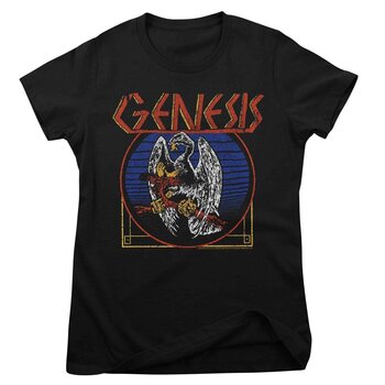 T-Shirt Genesis Retro Black S Ladies T-Shirt - 1