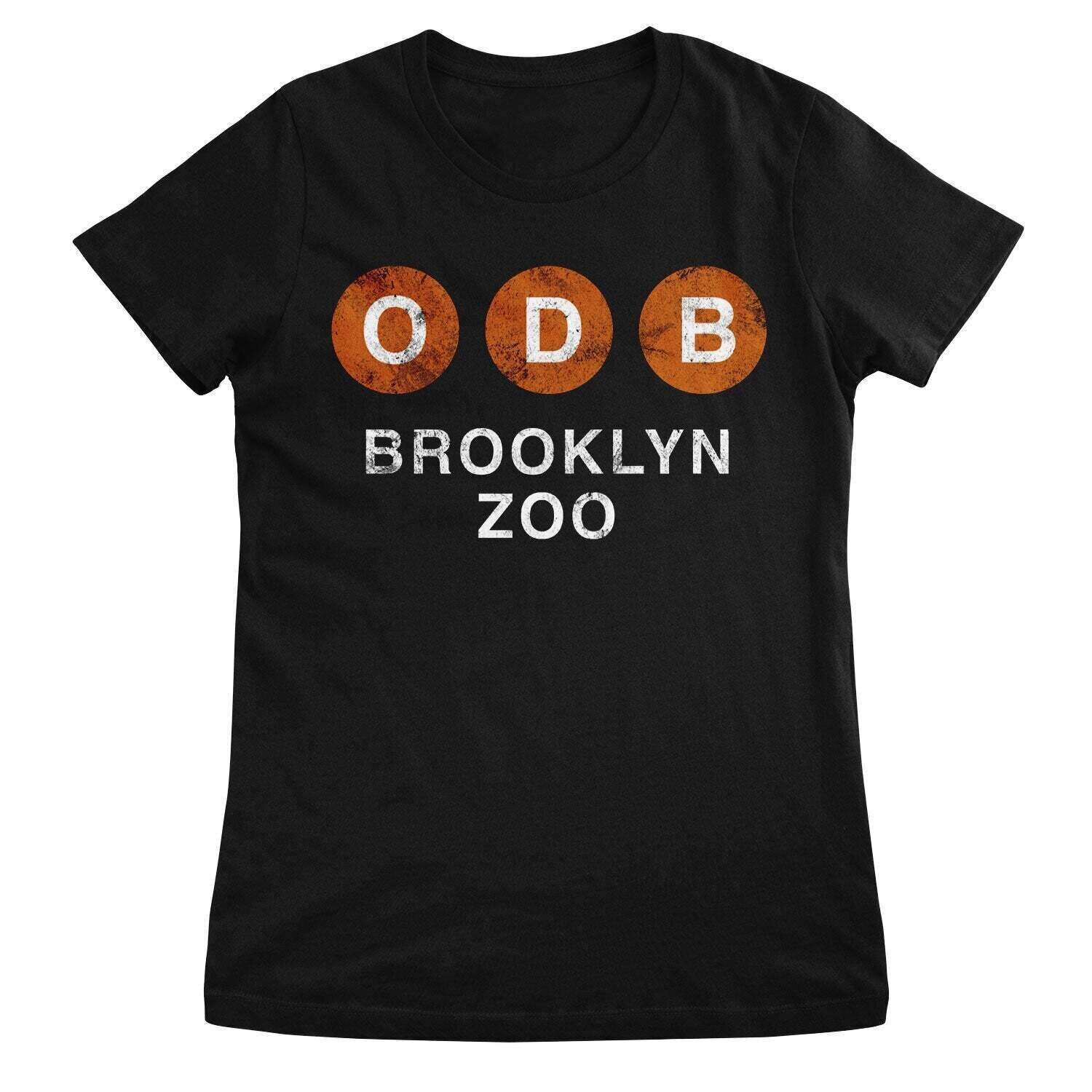 Camiseta de manga corta Ol' Dirty Bastard Brooklyn Zoo Black 2XL De mujer Camiseta de manga corta