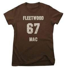 T-Shirt Fleetwood Mac 67 Distressed Brown M Ladies T-Shirt