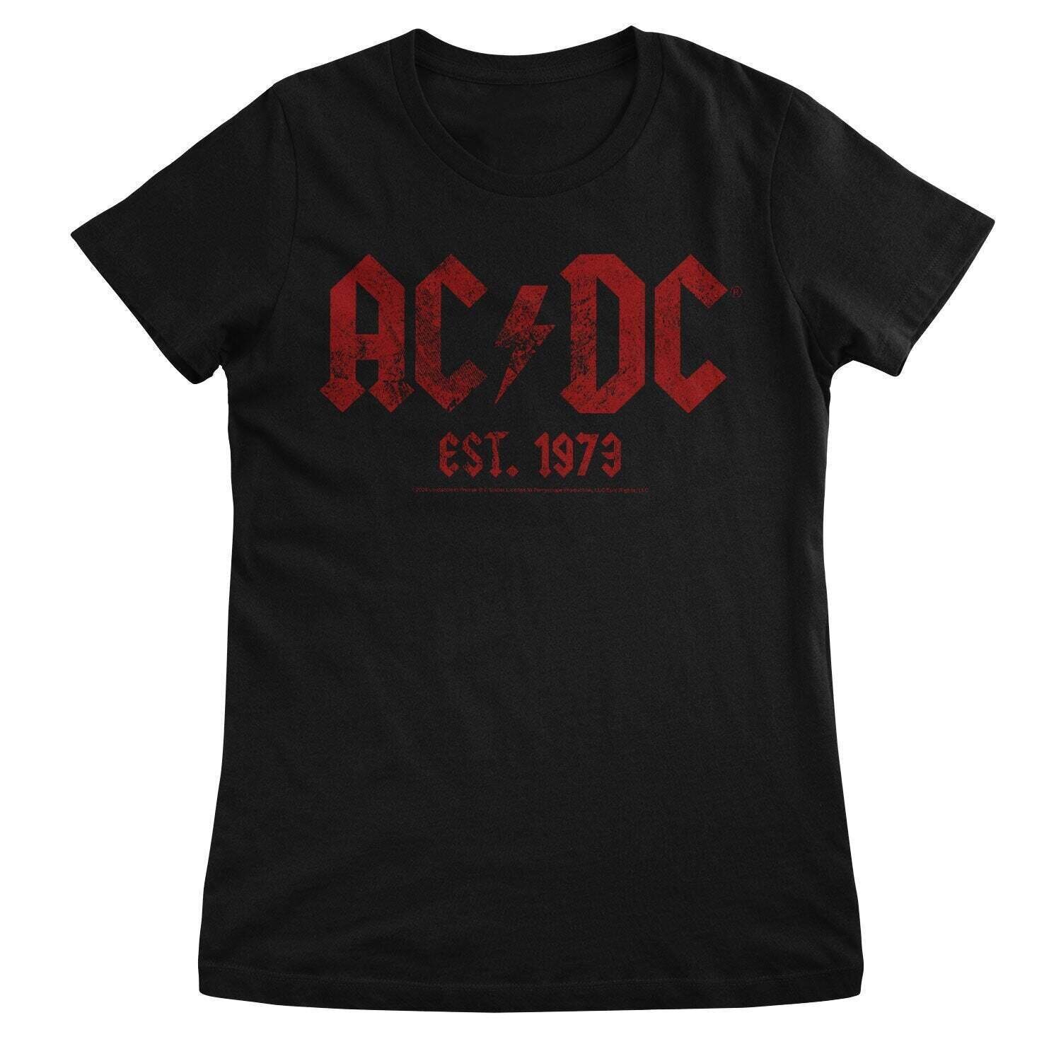 Tricou AC/DC Vintage 1979 Black L Damă Tricou