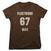 T-shirt Fleetwood Mac 67 Distressed Brown XL Feminino T-shirt