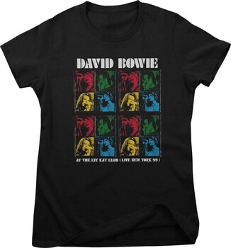 Skjorte David Bowie Kit Kat Klub Black M Dame Skjorte - 1