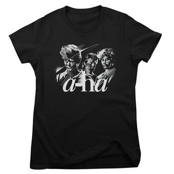 Košulja A-HA Band Sketch Black 2XL Ženske Košulja - 1