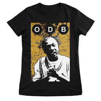 Marškinėliai Ol' Dirty Bastard Distressed Black 2XL Moteriški Marškinėliai - 1