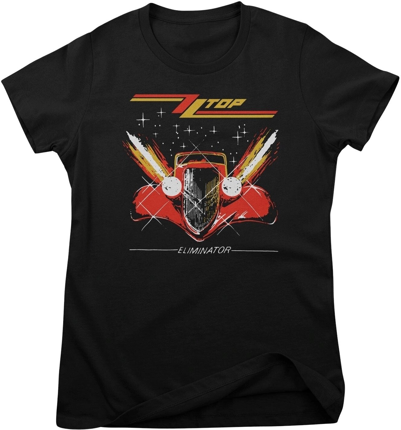 T-Shirt ZZ Top Eliminator Black L Ladies T-Shirt