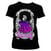 T-shirt Jimi Hendrix Purple Haze World Tour Black S Feminino T-shirt