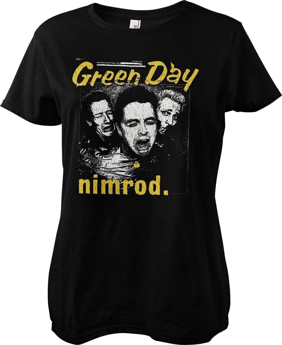 T-shirt Green Day Nimrod Black M Feminino T-shirt