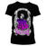 T-shirt Jimi Hendrix Purple Haze World Tour Black XL Feminino T-shirt