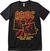 Skjorte AC/DC Back In Black Tour 1980 Black 3XL Skjorte