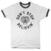 T-Shirt Journey Don't Stop Believin' Circle Ringer White/Black M T-Shirt