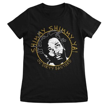 Tricou Ol' Dirty Bastard Shimmy Shimmy Ya Black L Damă Tricou - 1