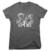 Košulja A-HA Band Sketch Dark Grey XL Ženske Košulja
