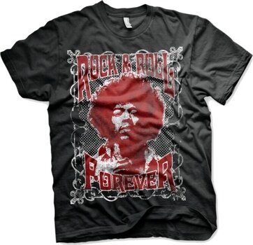 T-särk Jimi Hendrix Rock 'n Roll Forever Black 3XL T-särk - 1
