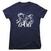 Camiseta de manga corta A-HA Band Sketch Navy S De mujer Camiseta de manga corta