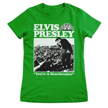 Košulja Elvis Presley Heartbreaker Green S Ženske Košulja - 1
