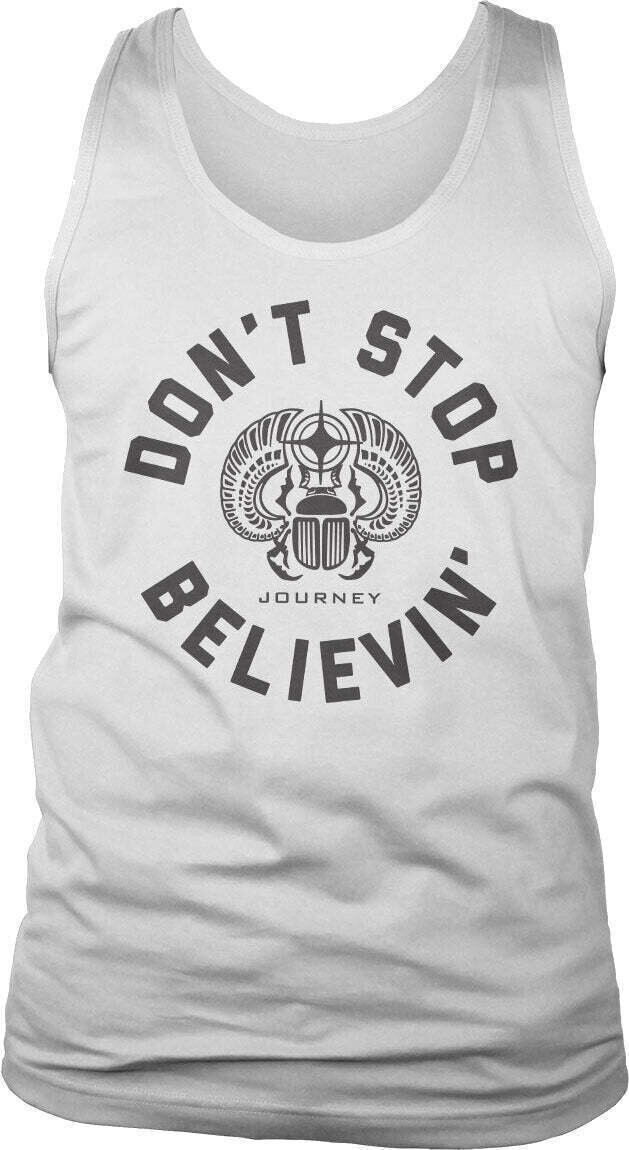 T-Shirt Journey Don't Stop Believin' Circle White M T-Shirt