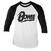 Tričko David Bowie Logo White/Black XL Tričko