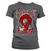 Shirt Jimi Hendrix Rock 'n Roll Forever Dark Grey M Dames Shirt