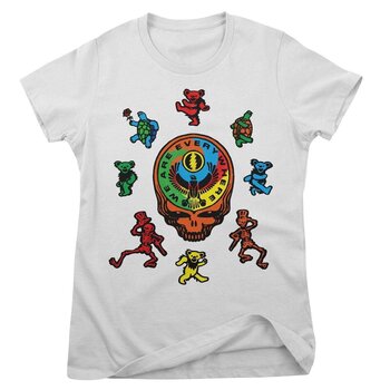 Marškinėliai Grateful Dead Dead Egyptian White XL Moteriški Marškinėliai - 1