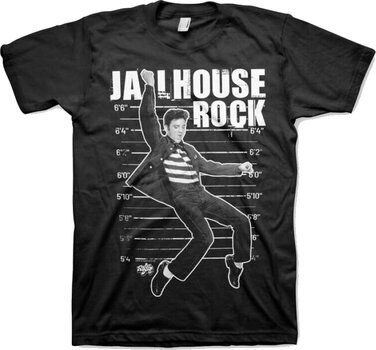 Koszulka Elvis Presley Jailhouse Rock Black 5XL Koszulka - 1