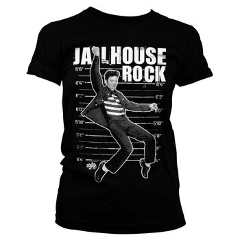 Maglietta Elvis Presley Jailhouse Rock Black L Donna Maglietta - 1