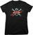 T-shirt ZZ Top Piston Flag Black XL Feminino T-shirt