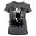 Camiseta de manga corta The Beatles Let It Be Dark Grey S De mujer Camiseta de manga corta