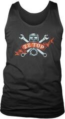 T-Shirt ZZ Top Piston Flag Black L T-Shirt