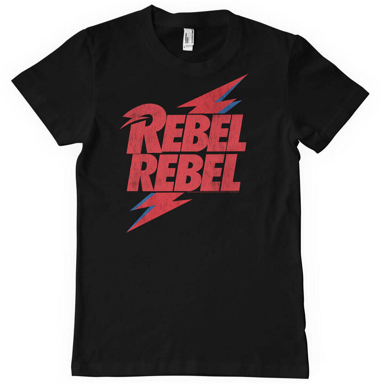 Koszulka David Bowie Rebel Rebel Black 4XL Koszulka