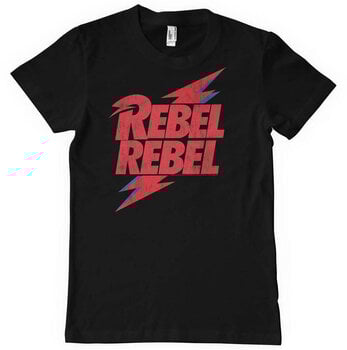 Koszulka David Bowie Rebel Rebel Black 4XL Koszulka - 1