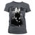 Camiseta de manga corta The Beatles Let It Be Dark Heather L De mujer Camiseta de manga corta