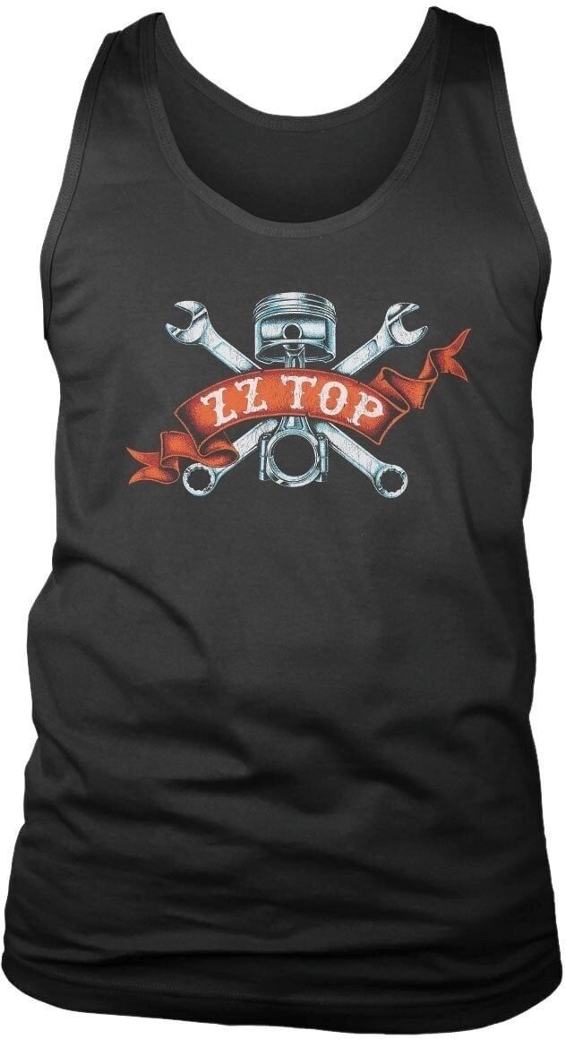 T-shirt ZZ Top Piston Flag Black XL T-shirt
