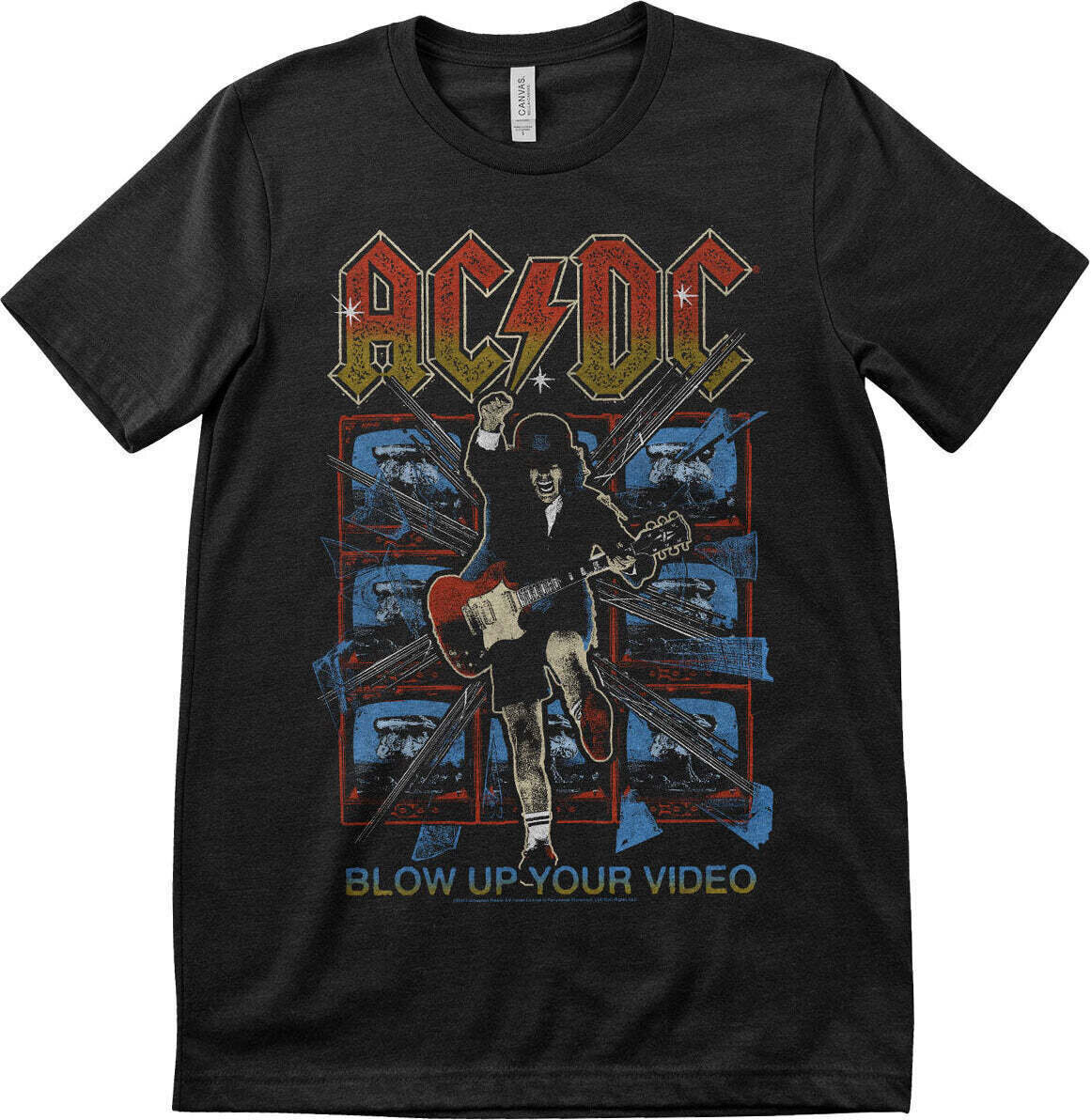 Koszulka AC/DC Blow Up Your  Video Black 5XL Koszulka