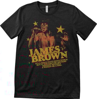 Koszulka James Brown It's a Man's World Black 5XL Koszulka - 1