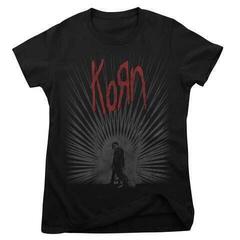 T-Shirt Korn A Jumbo Beam Black 2XL Ladies T-Shirt