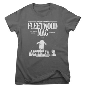 T-Shirt Fleetwood Mac Amsterdam 1970 Dark Grey M Damen T-Shirt - 1