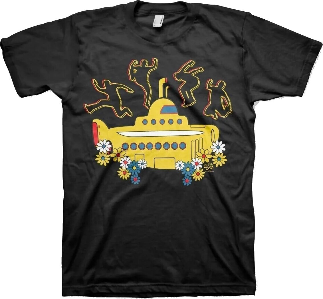 Koszulka The Beatles Yellow Submarine Black 4XL Koszulka
