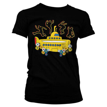 Skjorte The Beatles Yellow Submarine Black S Dame Skjorte - 1