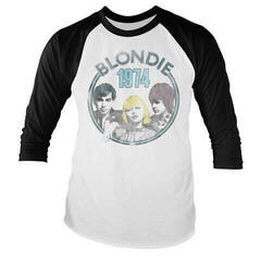 T-shirt Blondie Circular 1974 White/Black S T-shirt