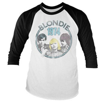 T-Shirt Blondie Circular 1974 White/Black XL T-Shirt - 1